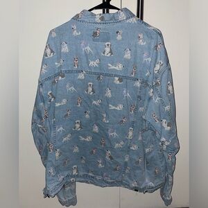 Disney Store Oh My Disney Dogs Denim Jacket For Adults